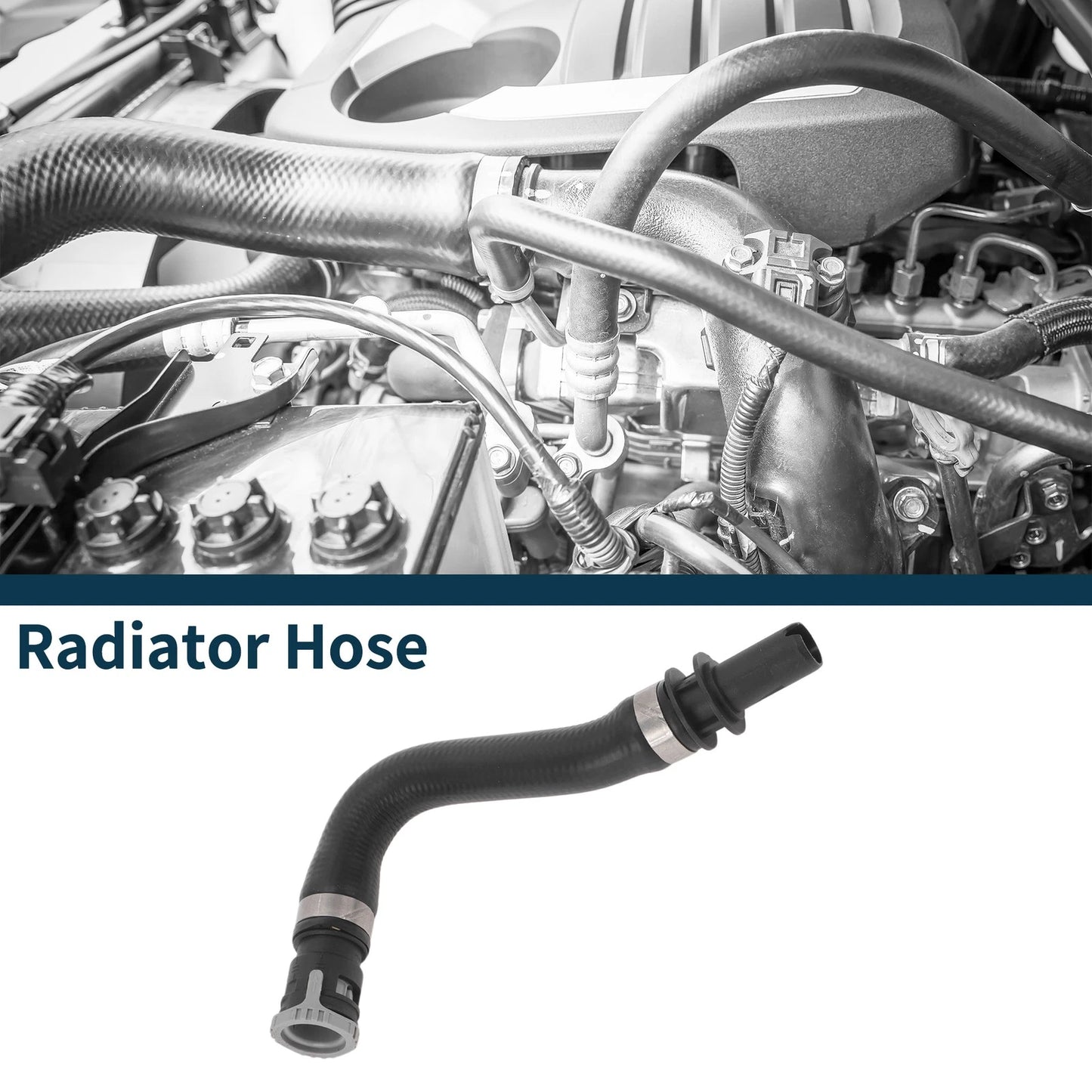 Radiator Hose Warm Air Outlet Pipe for Volvo S40 (2004-2013)
