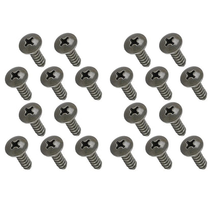 20 x Car Bumper Inner Fender Wheel Bolt Screws for Various Makes & Models
