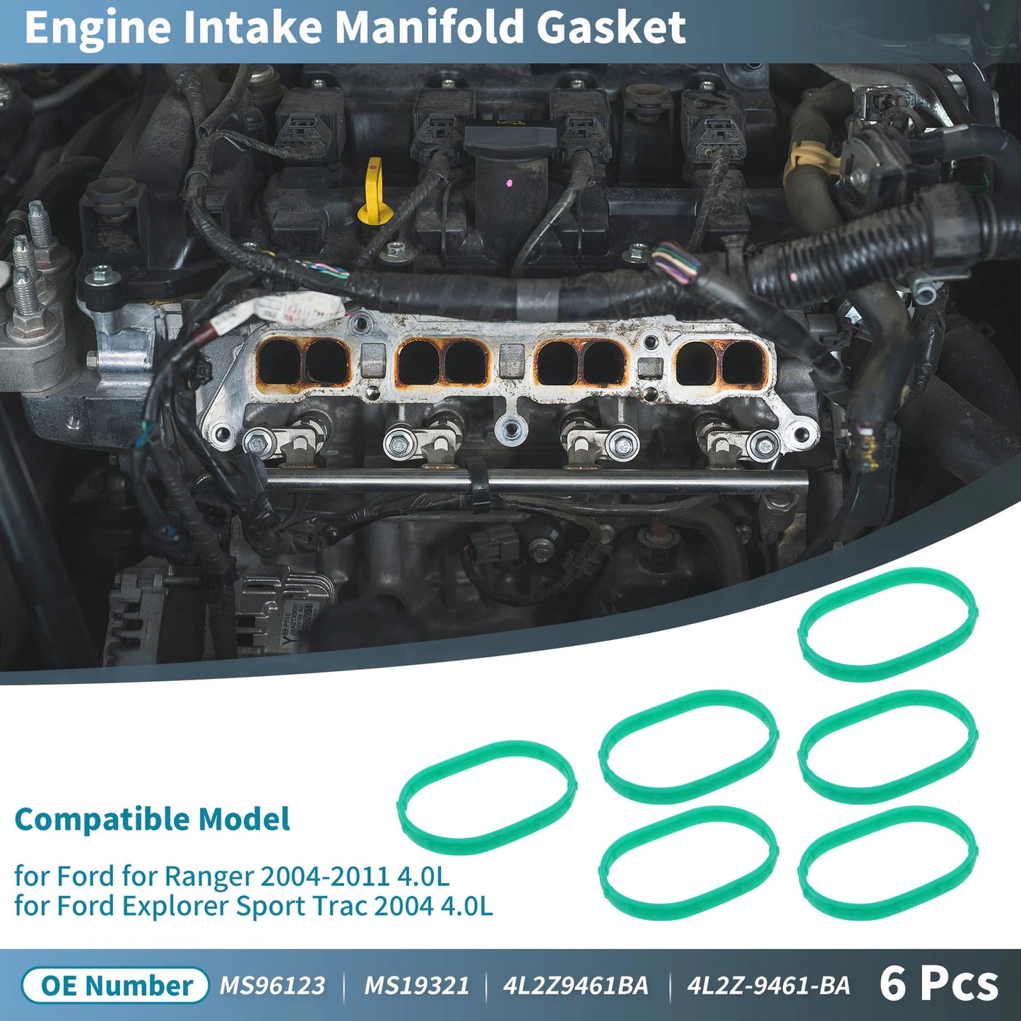 Intake Manifold Gasket for Ford Ranger 2004-2011 4.0L