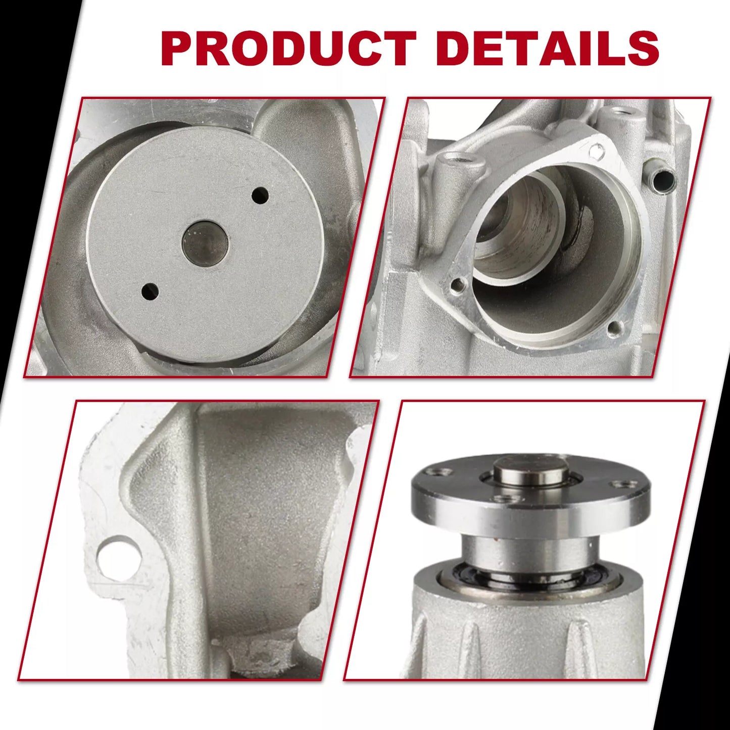 Water Pump for Mercedes W140 C140 R129 S420 S500 400SE 500SE (1992-1999)