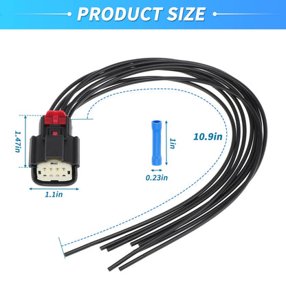 8-Wire Full LED Headlight Connector for Dodge Durango (2021-2022)