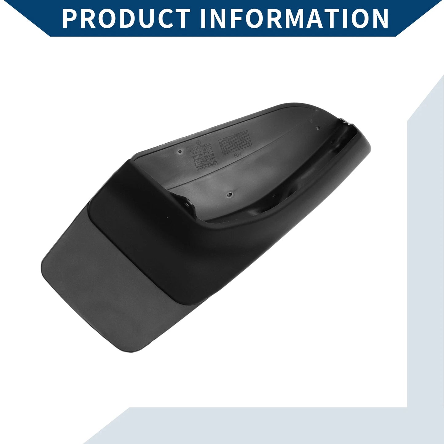 Mud Flaps Splash Guards Set for Toyota 4Runner (2000-2002)