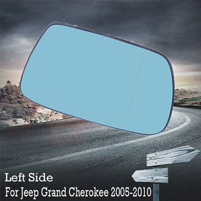 Heated Anti-Fog Rearview Mirror Glass LH for 2005-2010 Jeep Grand Cherokee