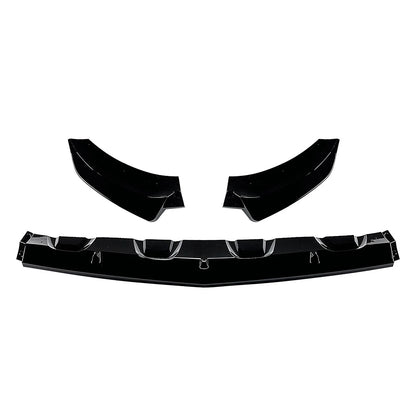 Gloss Black Front Splitter Lip for Mercedes Benz X253 C253 (2016-2019)