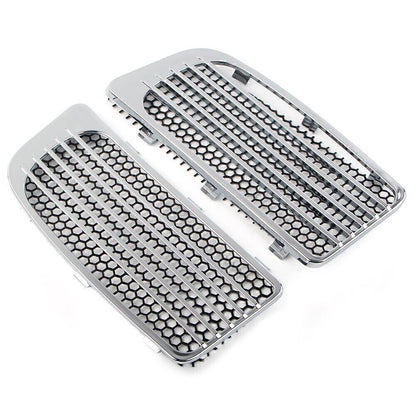 Chrome Lower Fairing Radiator Grills for Harley Touring (2014-2020)