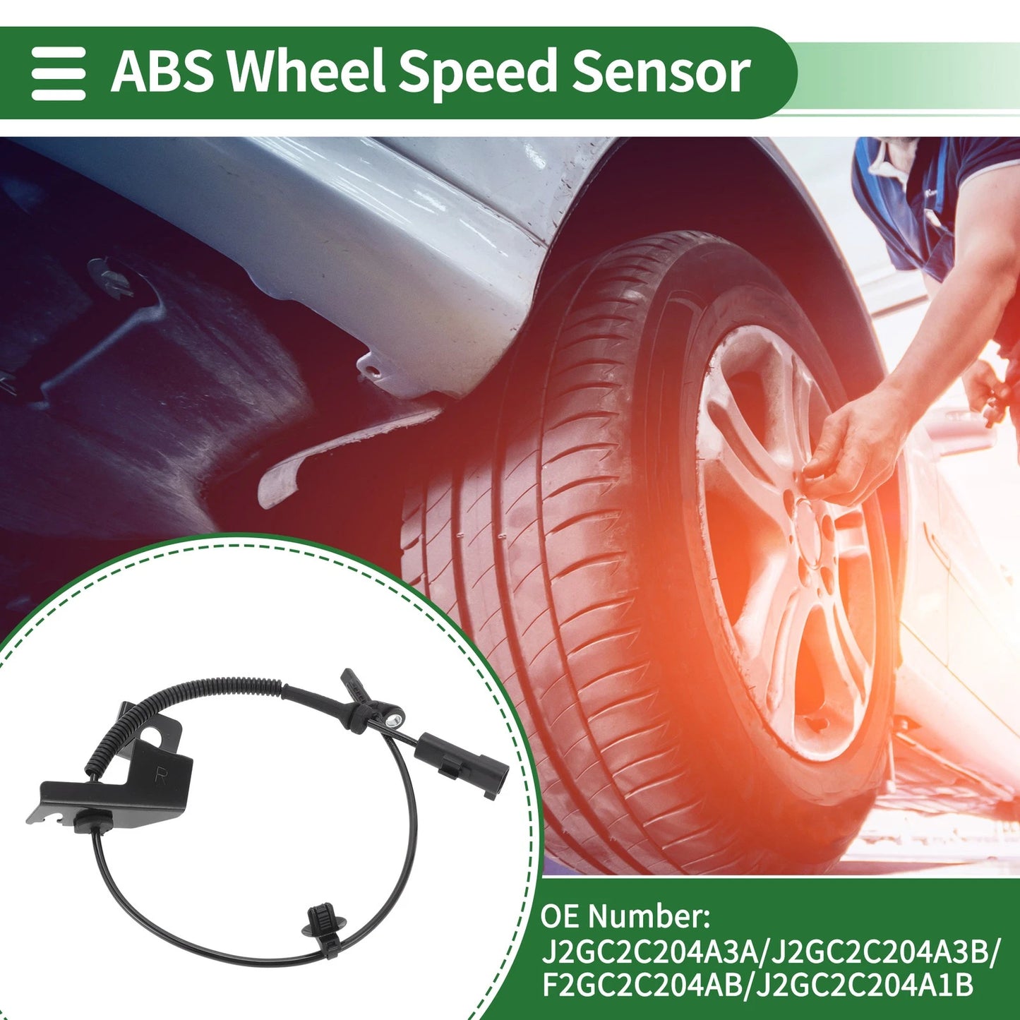 ABS Wheel Speed Sensor for Ford Edge Front Right (2015-2023)