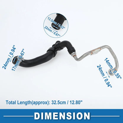 Turbocharger Coolant Hose Return Line for BMW 120i 220i 320i 430i