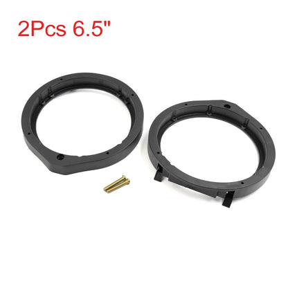 6.5" 18mm Car Speaker Spacer Rings for Honda  - 2 Pcs Adapter Bracket