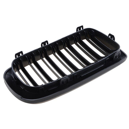 Front Kidney Grille for BMW X5 X6 F15 F16 2014-2018 2 x Matte Black Grills