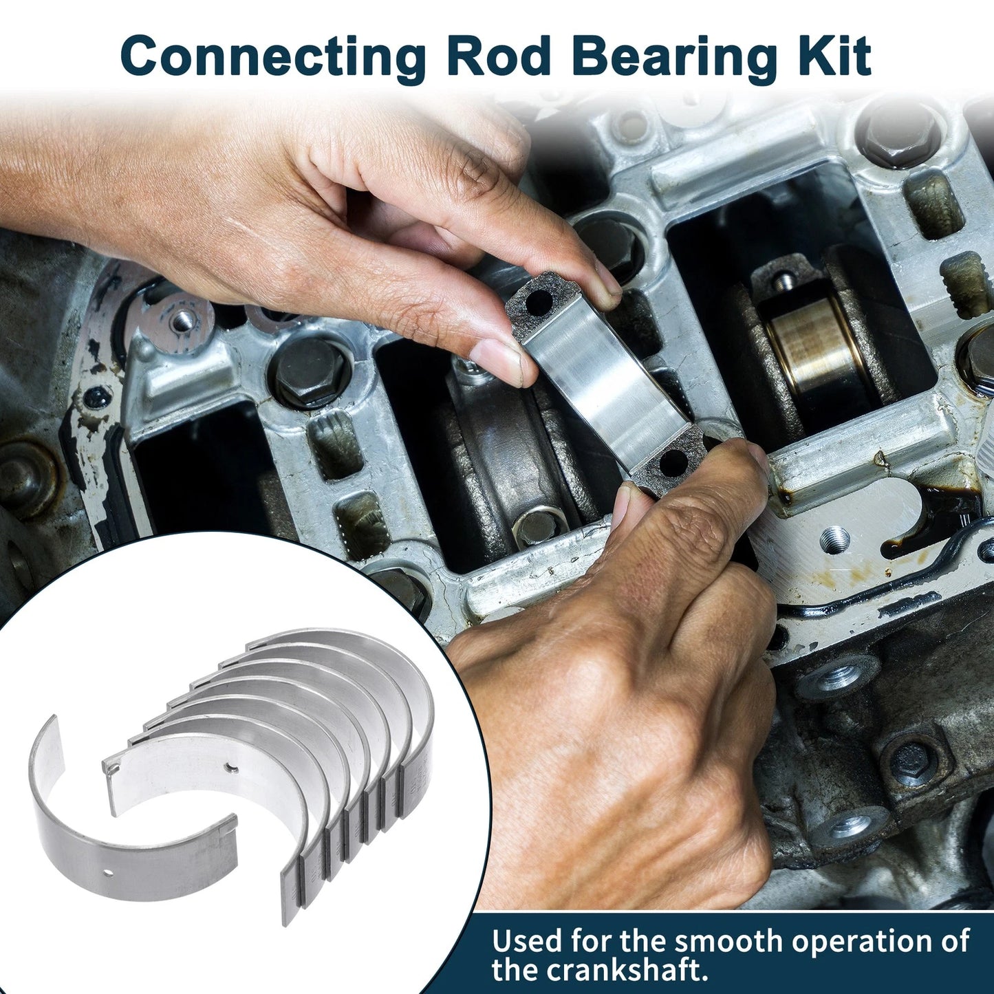 Rod Bearing Set  for Nissan Almera (2000-2006)
