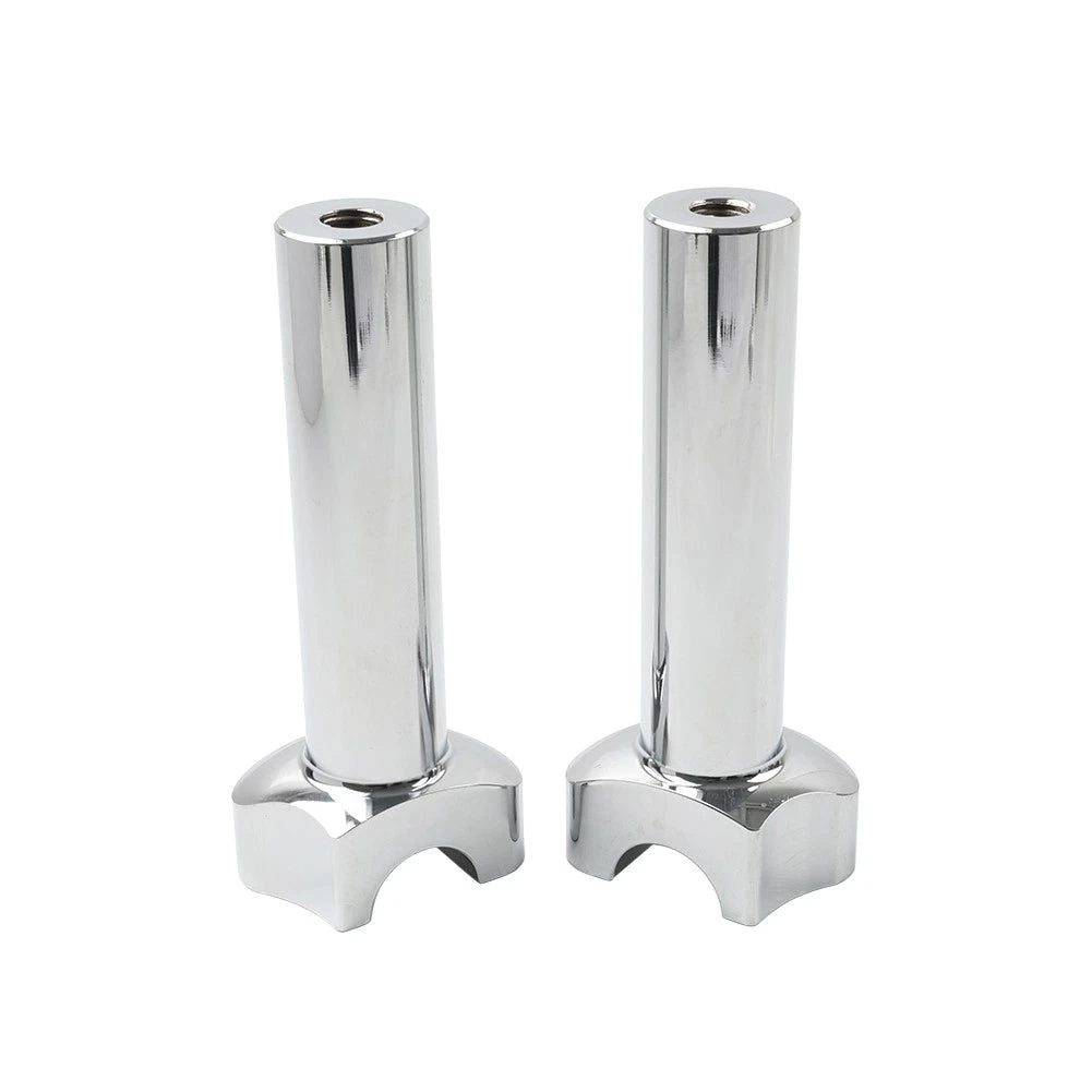 5.5" Straight Handlebar Risers for Harley Touring Dyna Street Bob (2006-2023)