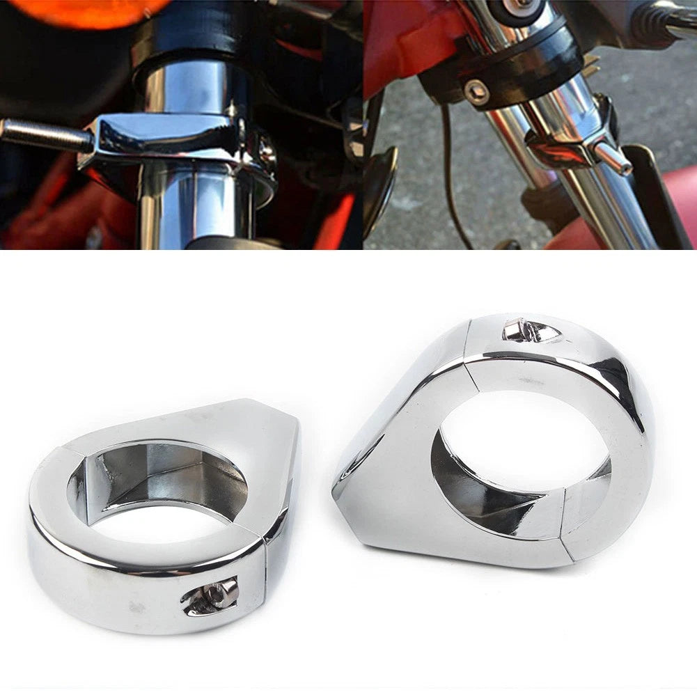 41mm Fork Clamp Turn Signal Clamps for Harley Softail