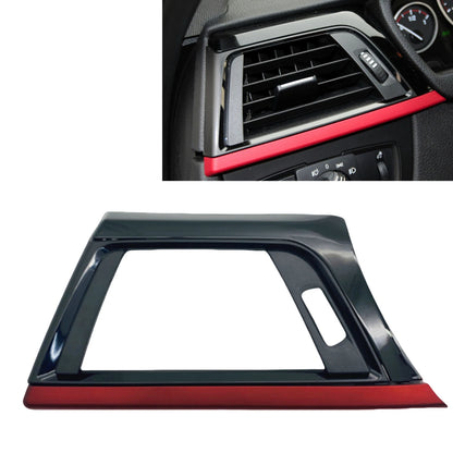 Air Vent Outlet Panel Frame for BMW F30 F31 F34 F35 (2012-2019) Gloss Black Red