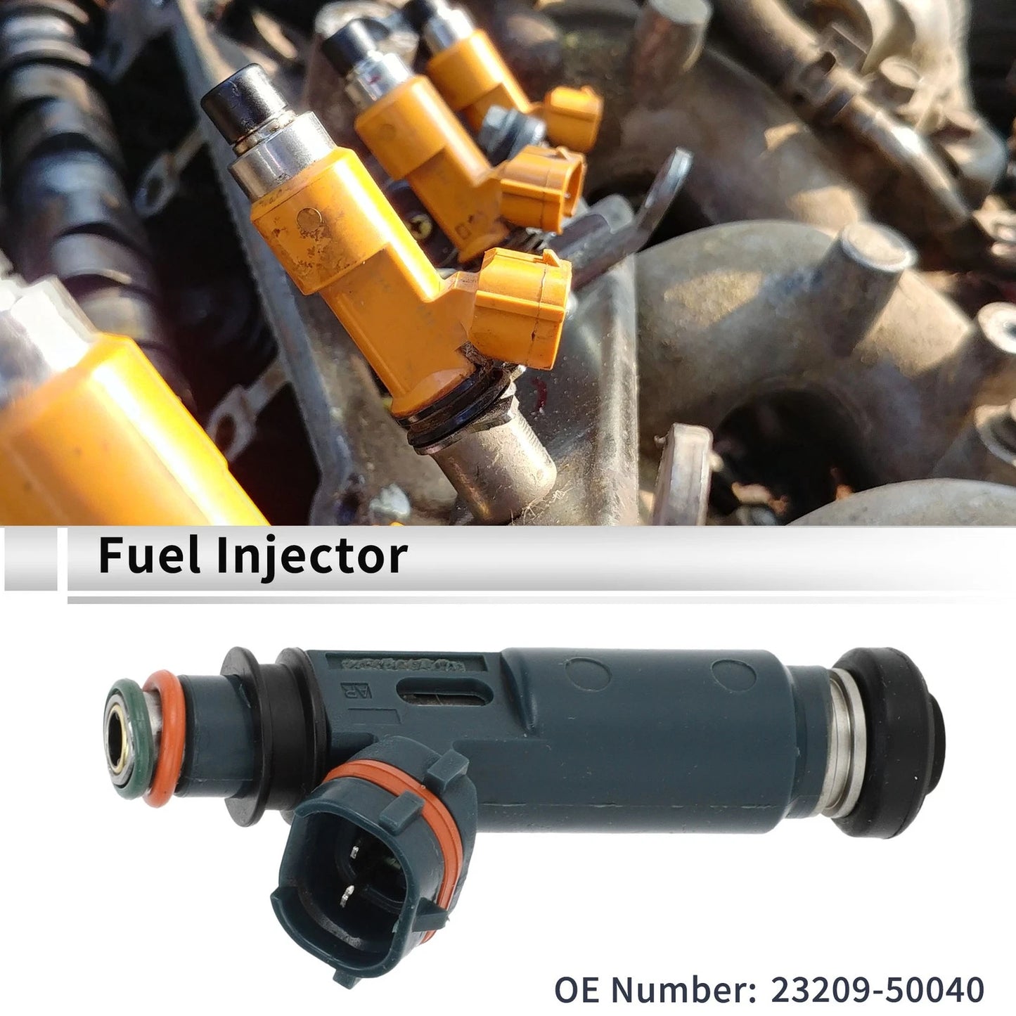 Fuel Injector for Toyota Land Cruiser Base 4.7 (1998-2005) - 1 x Injector