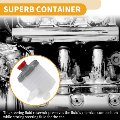 Power Steering Reservoir Plastic White for Acura RSX (2002-2006)