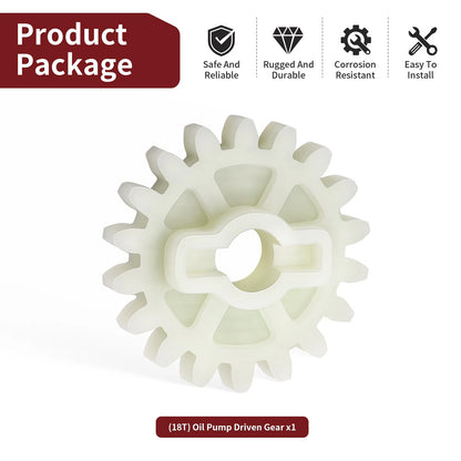Oil Pump Driven Gear 18T for Honda CRF250R/CRF250X 2004-2017