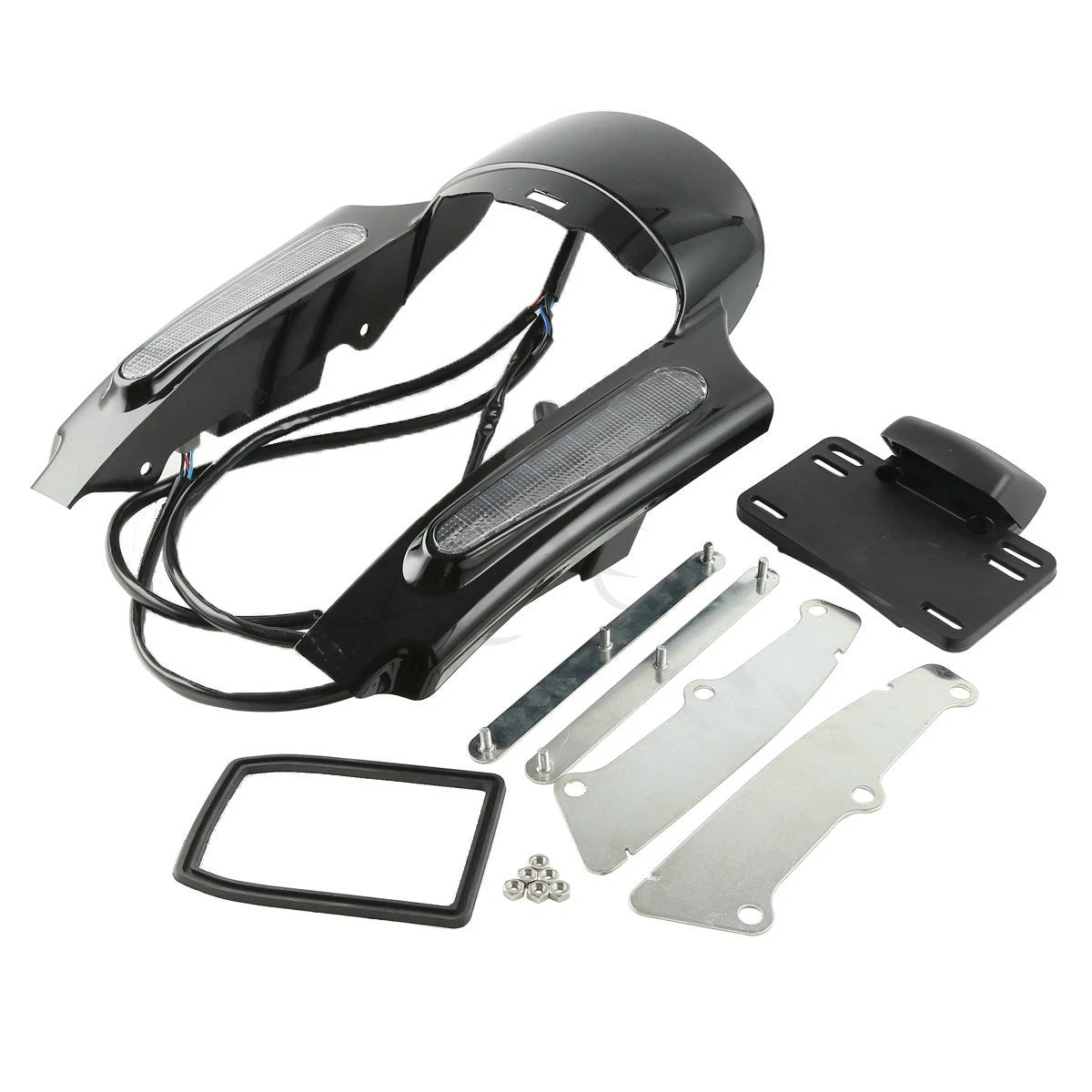 Fender Fascia w/ LED Lights for Harley Touring Road Glide (2009-2013)