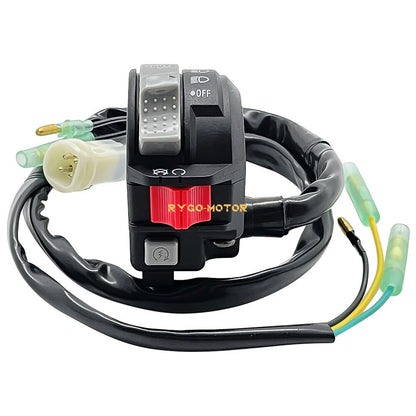 Left Handlebar Start Stop Switch Headlight for Yamaha Breeze125 (1989–1994)