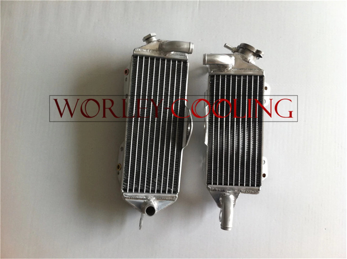 Aluminum Radiators for Kawasaki KX 250 (1987) 2 x Left & Right