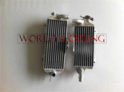 Aluminum Radiators for Kawasaki KX 250 (1987) 2 x Left & Right