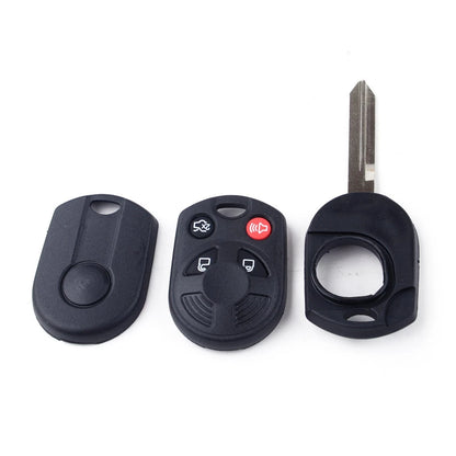 4 Button Key Shell Cover Uncut Blade for Ford Focus Edge Escape Mercury