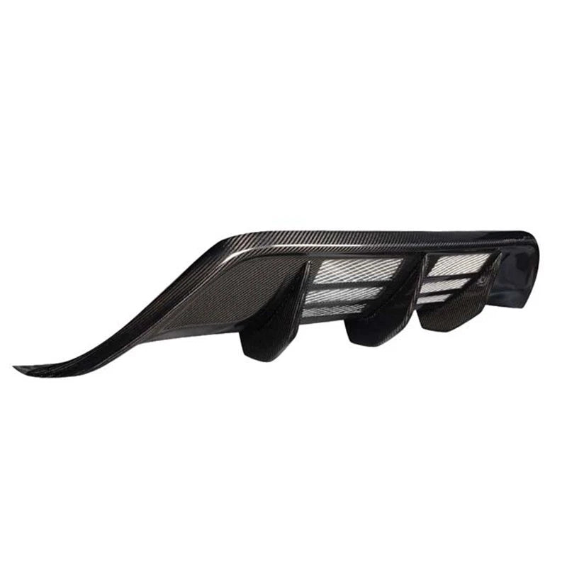 Real Carbon Fiber Rear Diffuser W Style For Nissan GT-R GTR R35 CBA 2008-2011
