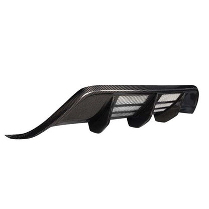 Real Carbon Fiber Rear Diffuser W Style For Nissan GT-R GTR R35 CBA 2008-2011
