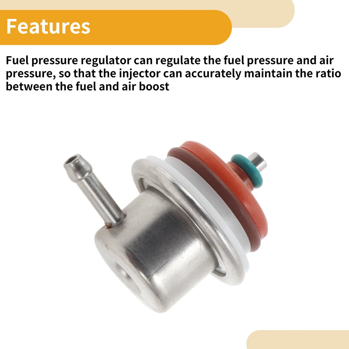 Fuel Pressure Regulator 20-70 Psi for Chevrolet Blazer (2005-2005)