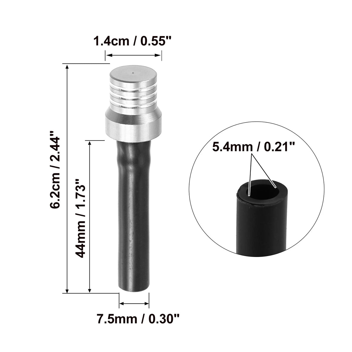 3pcs Gas Cap Tube with Air Vents for Universal Motorcycles