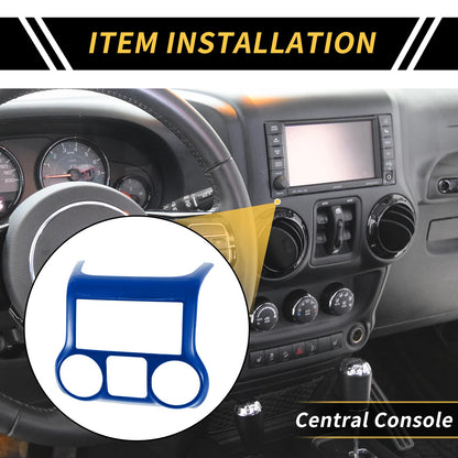 Console Dashboard Panel Cover Trim for Jeep Wrangler JK JKU (2011-2017)