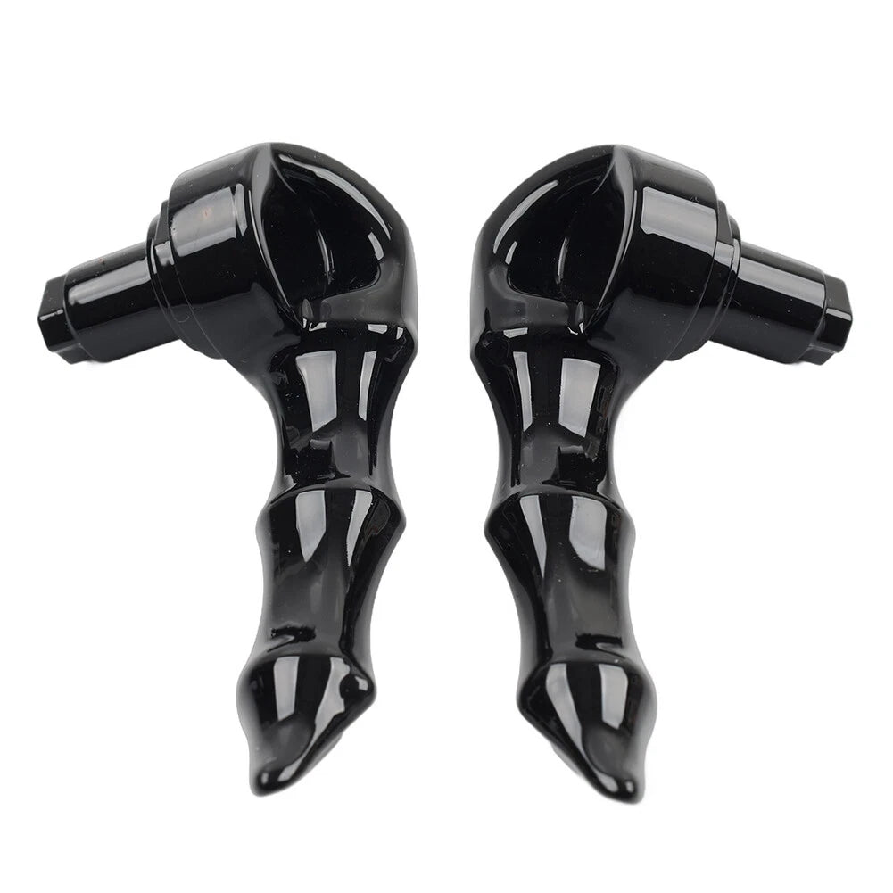 Black Saddlebag Skull Fingers Latch Handles for Harley Touring Bagger (2014- )