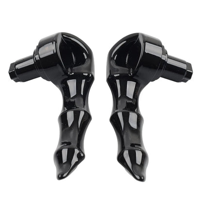 Black Saddlebag Skull Fingers Latch Handles for Harley Touring Bagger (2014- )