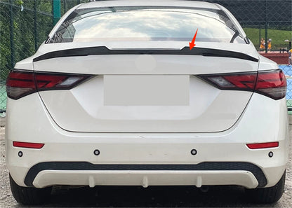 Glossy Black Rear Spoiler Wing for Nissan Sentra (2020-2024)