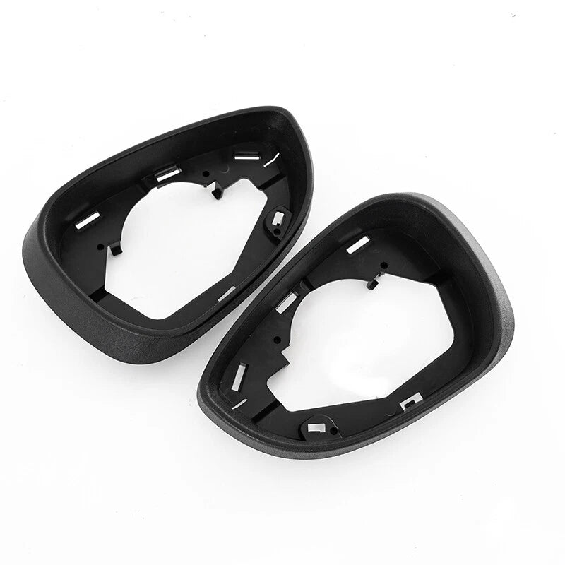 Rear View Mirror Cover Trim Frame Pair for Ford Fiesta MK7 (2009-2017)