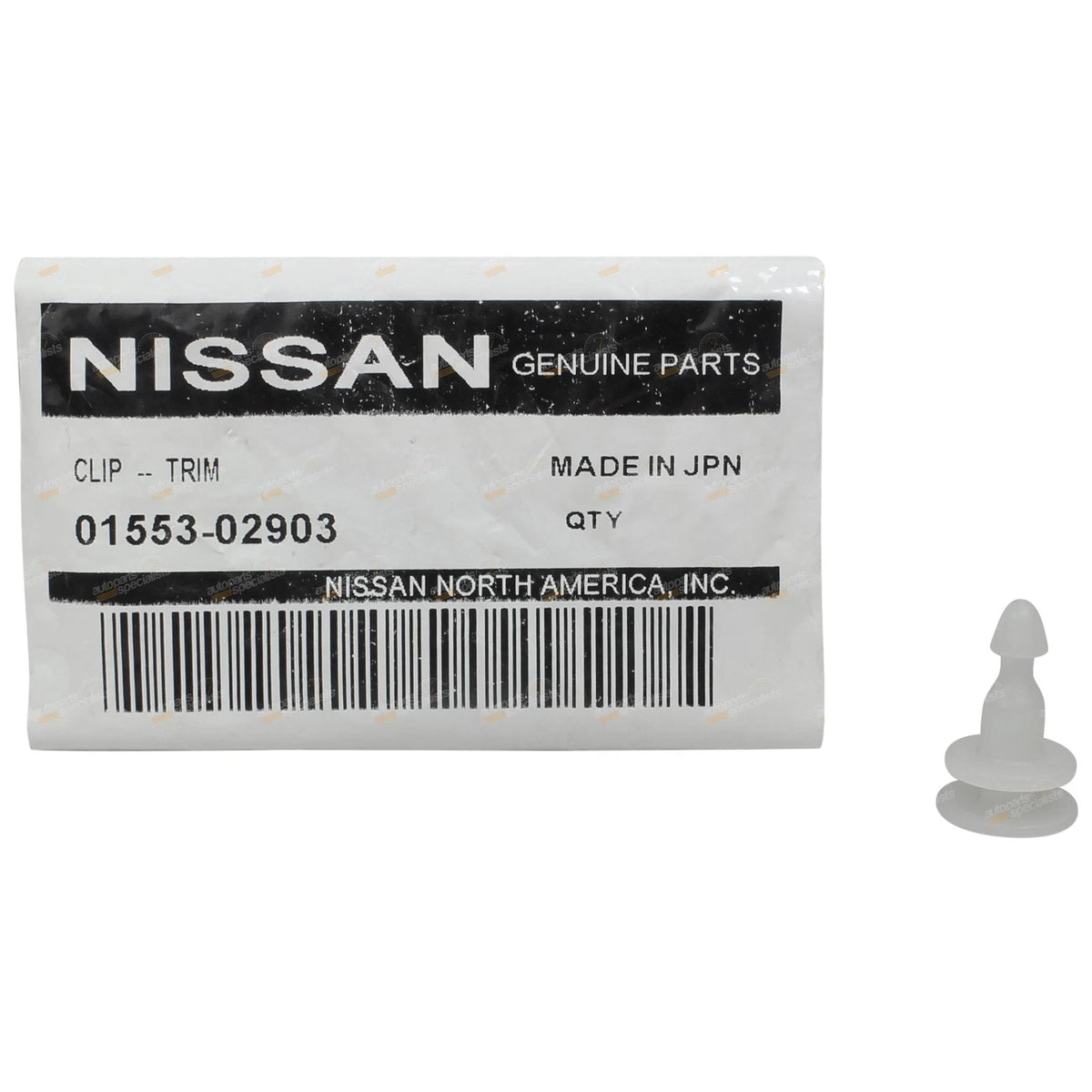 Guard Flare Plastic Clip for Nissan Navara Patrol (1997 - 2016)