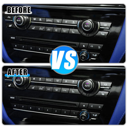 Air Conditioning Control Switch Button Cover for BMW 535i 528i 520i 550i (2008-2016)