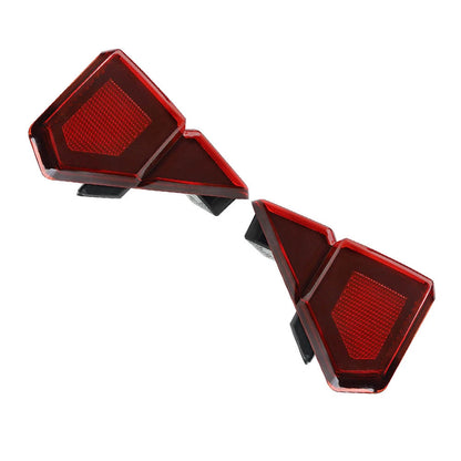 Red UTV Brake Tail Light Set for Polaris Ranger 1000 XP CREW (2019-2021)