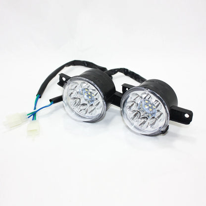 12V  LED Head Light Lamps for 110cc 125cc Bull Farm Quad Dirt Bike ATV