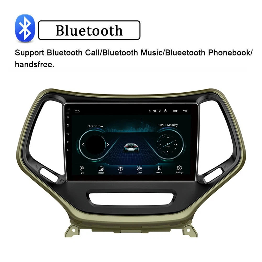 10.1" GPS Navi Radio Stereo for Jeep Cherokee (2015-2018)