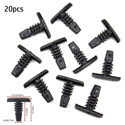 Door Weatherstrip Retainer Clip 20x Nylon for Vehicle