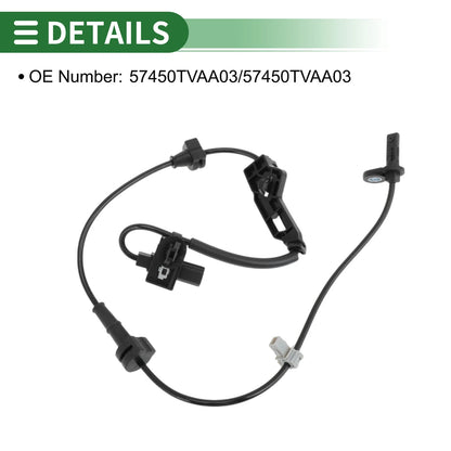 ABS Wheel Speed Sensor for Honda Accord (2018-2021) 1 x Sensor