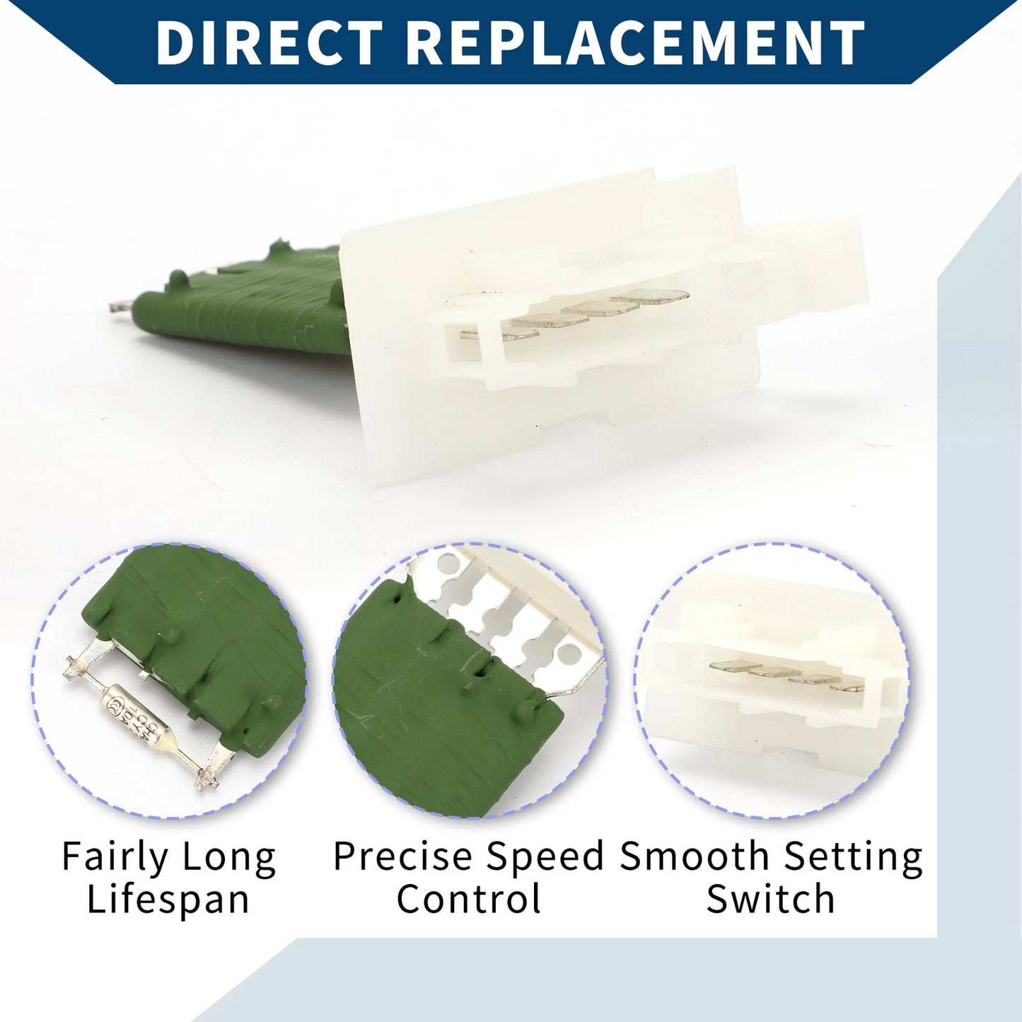 Blower Motor Resistor for Peugeot Partner Van MPV 1.1 (1996-2005)