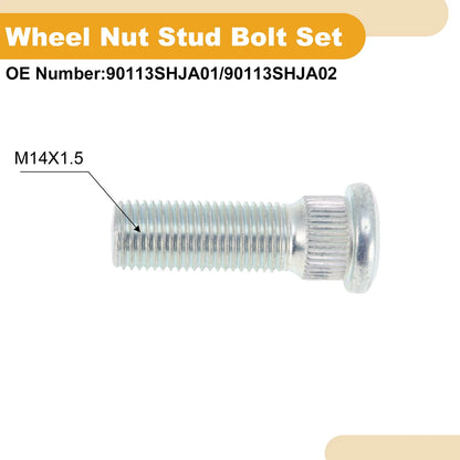 M14x1.5 Wheel Lug Stud for ACURA MDX (2007-2013) 10 Pcs