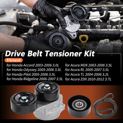 Drive Belt Tensioner for Honda Accord 2003-2006 3.0L