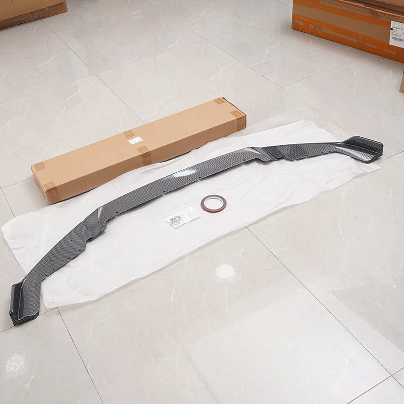 CS Style Front Lip Spoiler for 2016-2021 BMW F87 M2 Carbon Black