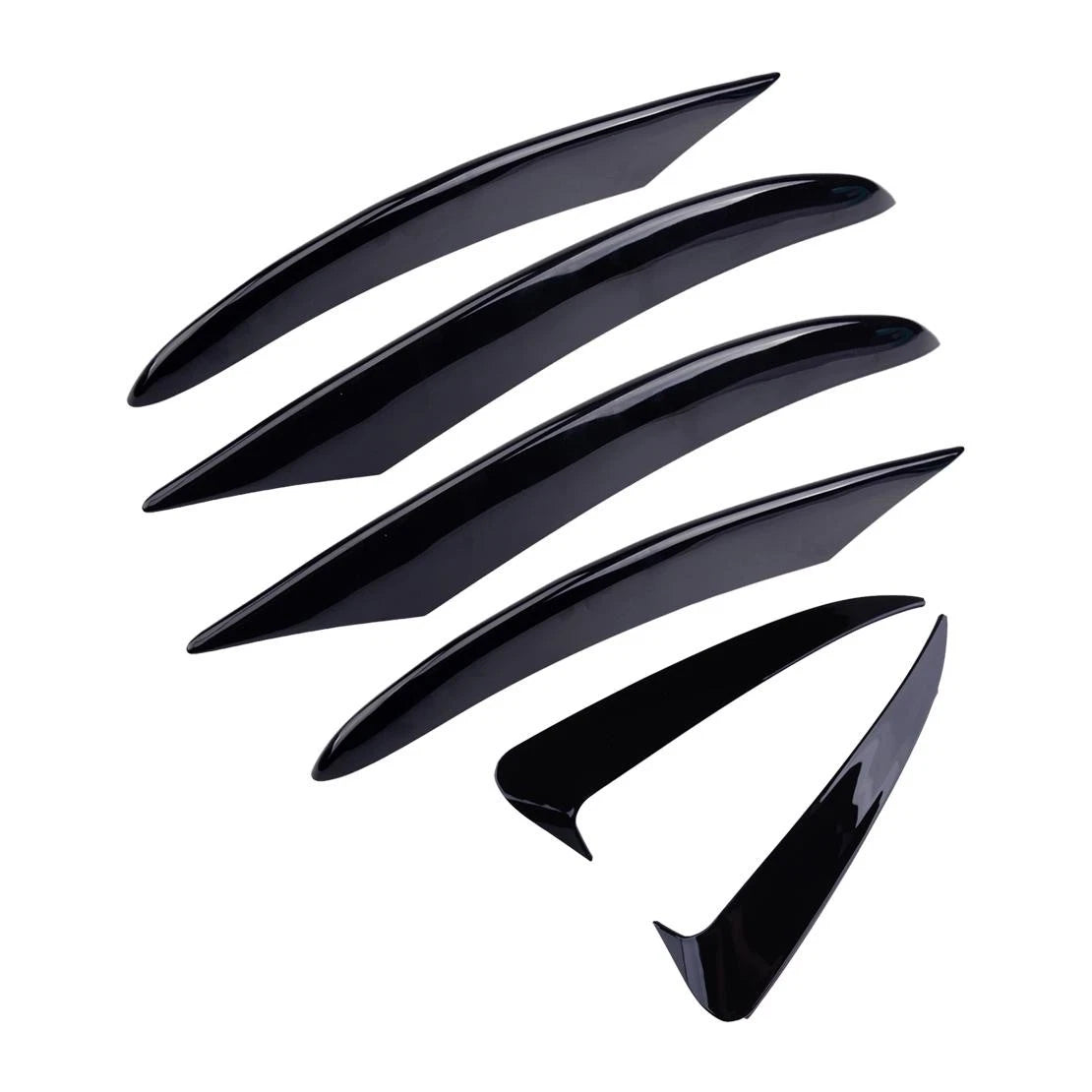 Front & Rear Bumper Side Vent Canards for Mercedes Benz W205 (2015-2018)