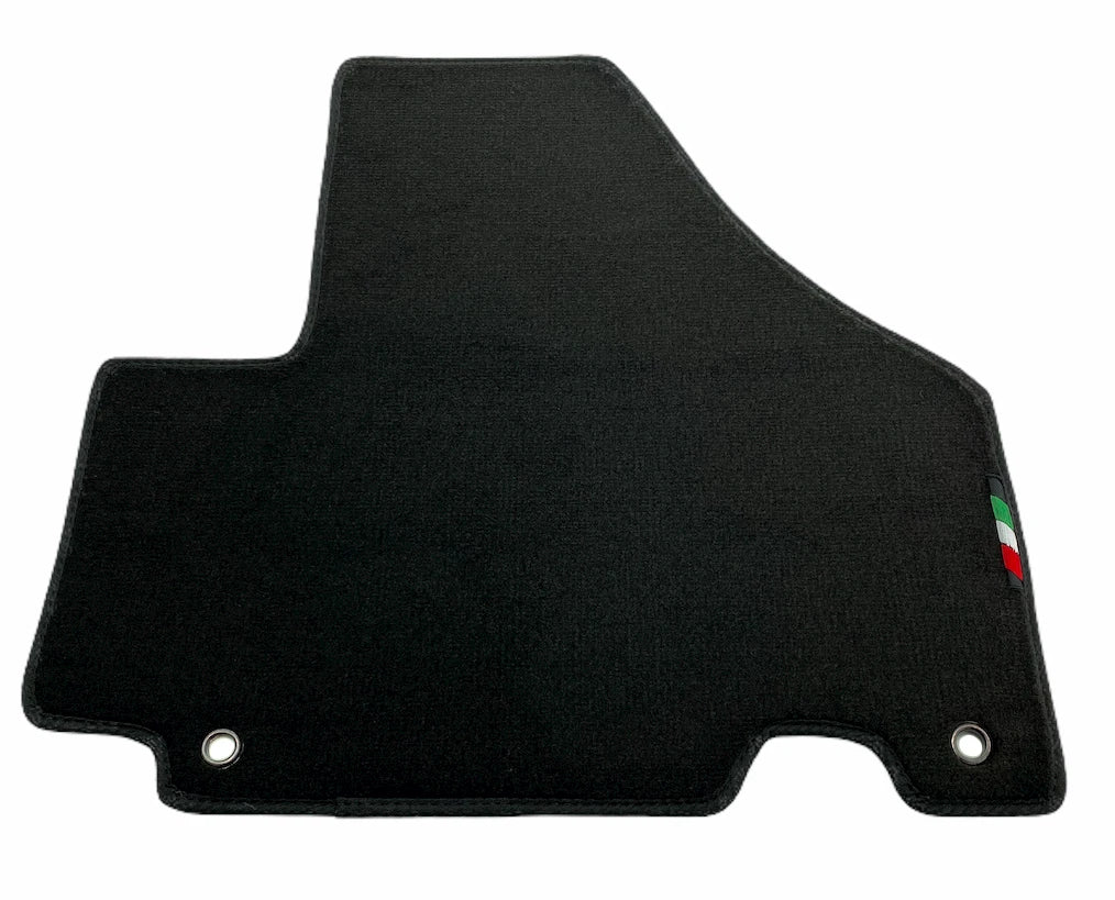 Floor Mats for Ferrari 575 M Maranello 2002-2006 Emblem Black Carpets LHD