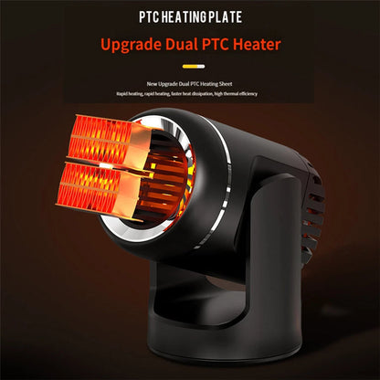 24V Electric Car Heater Portable Fan 360�� Defroster for Truck