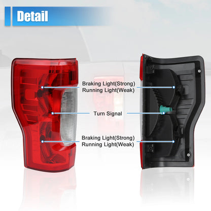 Car Tail Light Assembly for Ford F-250 F-350 Super Duty (2017-2019)