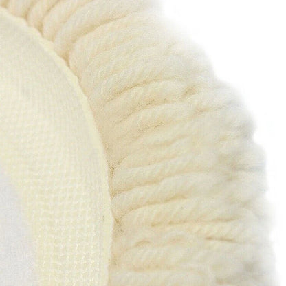 White Bonnet Cover Sponge Polisher for Car